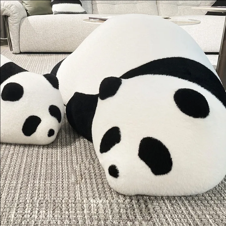 Giant Crawling Bear & Panda Lazy Sofa - Ultra-Soft Plush Animal Bean Bag Chair